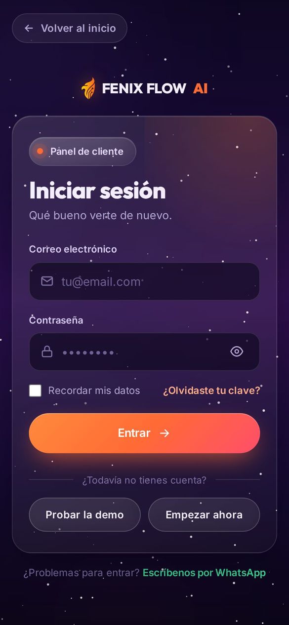 La entrada al panel